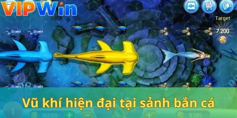 Kho vũ khí hỗ trợ người chơi săn cá siêu đỉnh 