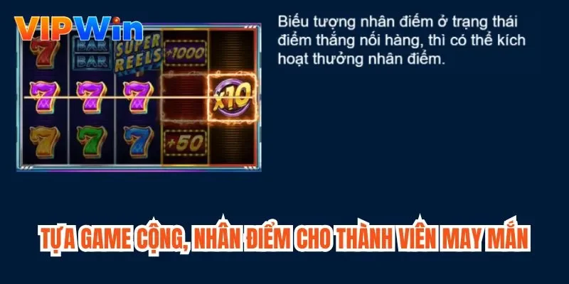 Tựa game cộng, nhân điểm cho thành viên may mắn