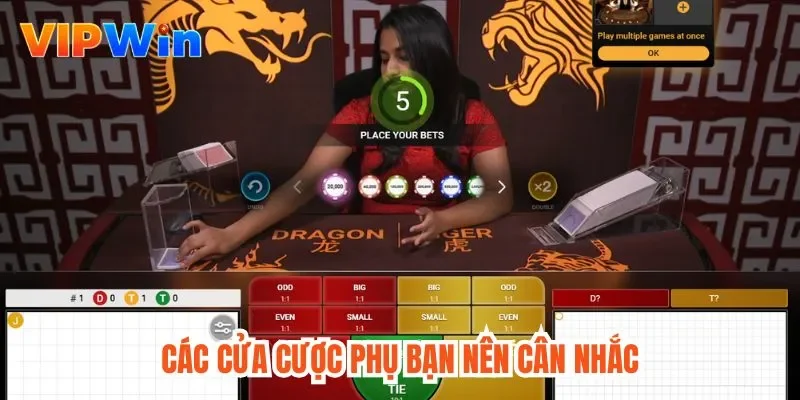 Các cửa cược phụ bạn nên cân nhắc